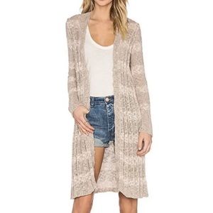 Free People Free Spirit Open Front Cardigan